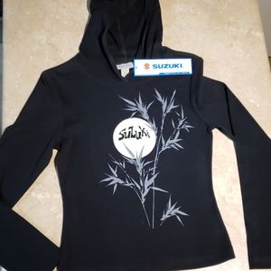 Suzuki hooded, thick t-shirt